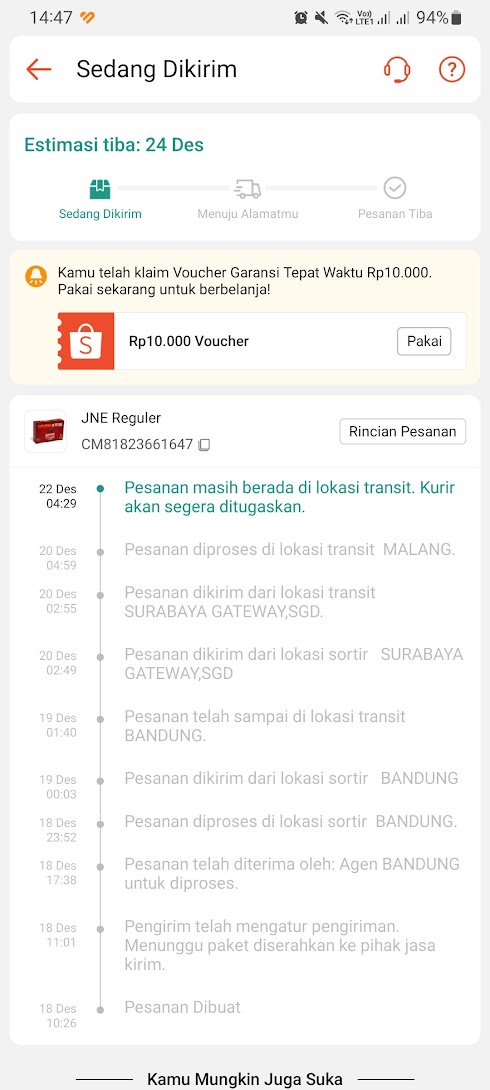Cuti Pertama
